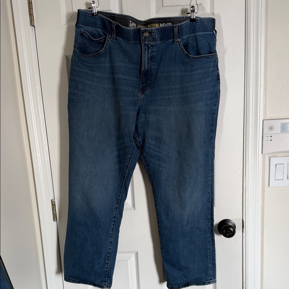 Lee Men's Dark Blue Relaxed Jeans